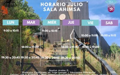 Inscripciones Abiertas Julio
